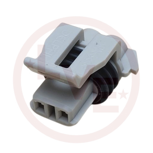 CONNECTOR 2 POS FEMALE ASM METRI-PACK 150 SERIES GRAY