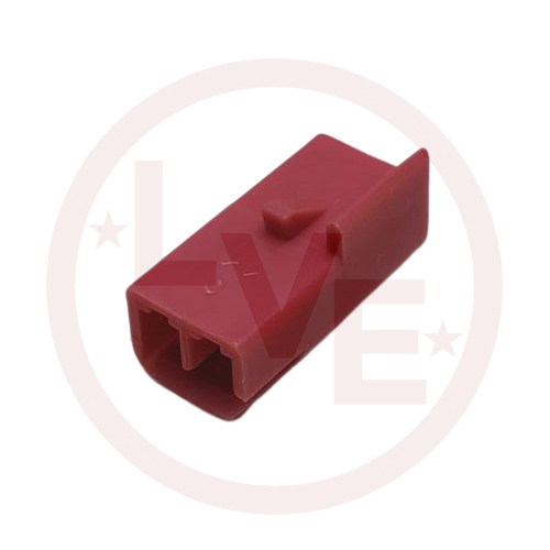 CONNECTOR 2 POS FEMALE METRI-PACK 150 SERIES RED