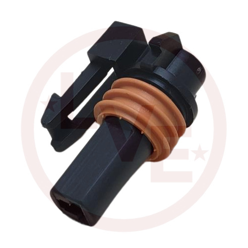 CONNECTOR 1 POS FEMALE METRI-PACK 280 SERIES BLACK