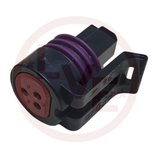 CONNECTOR 3 POS FEMALE METRI-PACK 150 SERIES PA6 ASM