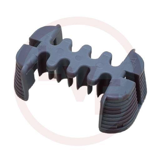 CONNECTOR LOCK SECONDARY TPA M/P 8 POS GRAY