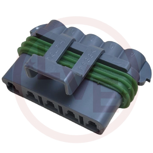 CONNECTOR 5 POS FEMALE METRI-PACK 280 SERIES GRAY