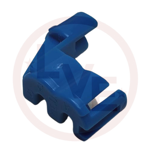 PACKARD 12129051 CONNECTOR 2 POS SECONDARY LOCK TPA BLUE