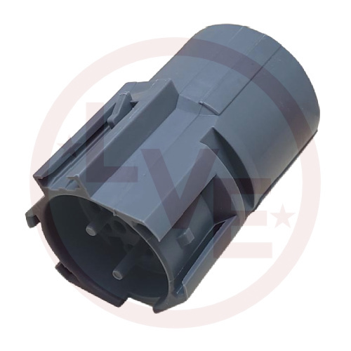 CONNECTOR 20 POS MALE MICRO-PACK 100W SERIES GRAY