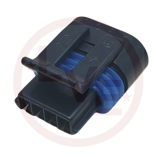 PACKARD 12162191 CONNECTOR 4 POS FEMALE METRI-PACK 150 SERIES BLACK