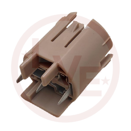 CONNECTOR LAMP SOCKET INSERT LOCK LIGHT BEIGE