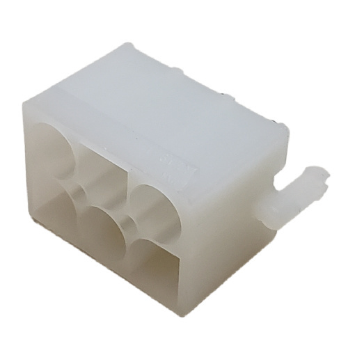MOLEX 15-31-1066 CONNECTOR HEADER 6 POS SOCKET VERTICAL W/BEVELED PLASTIC PEG