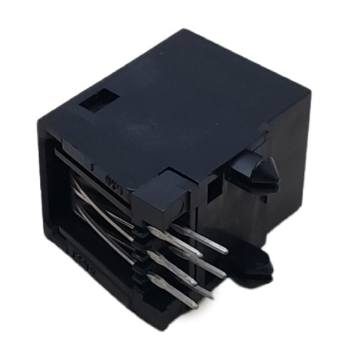 MOLEX 15-43-8065 CONNECTOR MOD JACK 6P4C R/A FLGLS TH 30"SAU