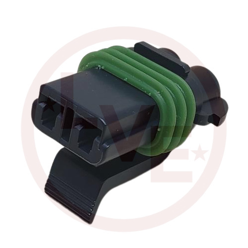 APTIV 15300027 CONNECTOR 2 POS FEMALE ASM  M/P 280 SEALED