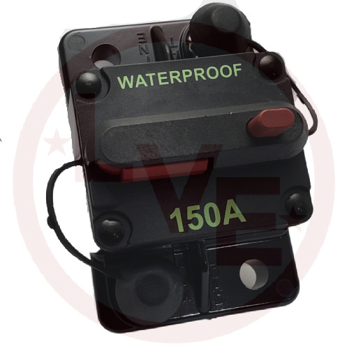 OPTIFUSE 153150 CIRCUIT BREAKER 105A 32V TYPE lll PUSH TO RESET PANEL MOUNT