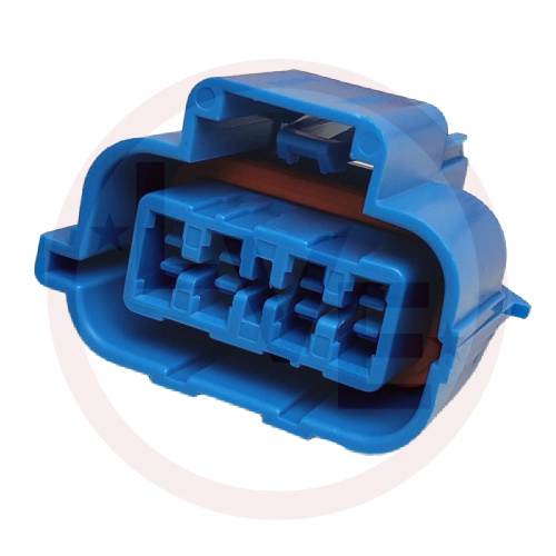 CONNECTOR 8 POS FEMALE GT 280 SERIES BLUE ASM