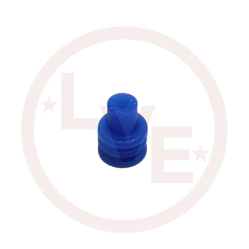 PACKARD 15324974 CONNECTOR CABLE SEAL 1 POS FEMALE BLUE SILICONE