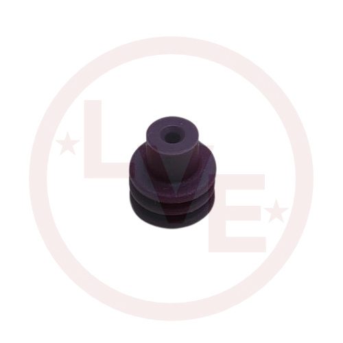 CONNECTOR CABLE SEAL 1-WAY VIOLET M/P