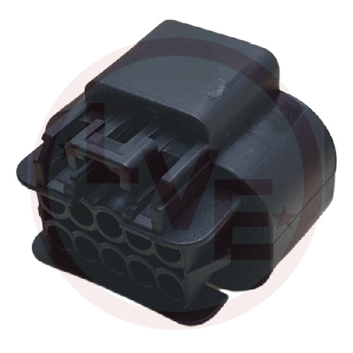 CONNECTOR 8 POS FEMALE METRI-PACK 150 SERIES BLACK PA6 ASM