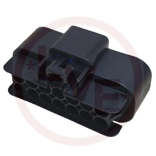 PACKARD 15326917-B CONNECTOR 14 POS FEMALE GT 280 SERIES BLACK PA6
