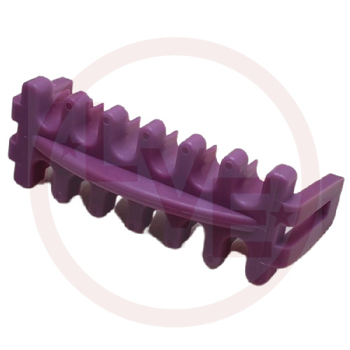 CONNECTOR SECONDARY LOCK 12 POS TPA PURPLE