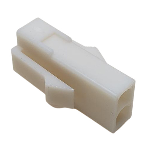 AMP 172157-1 CONNECTOR 2 POS RECEPTACLE HSG 94V-2 UNI-MATE NATURAL .163"P