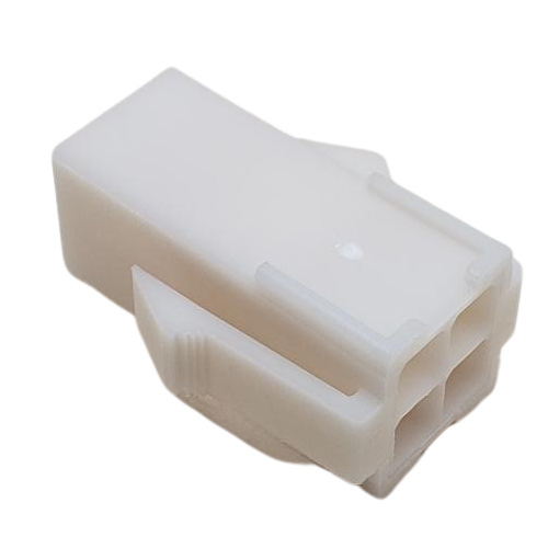 TE CONN 172159-1 CONNECTOR 4 POS RECEPTACLE HSG 94V-2 UNI-MATE NATURAL  .163"P
