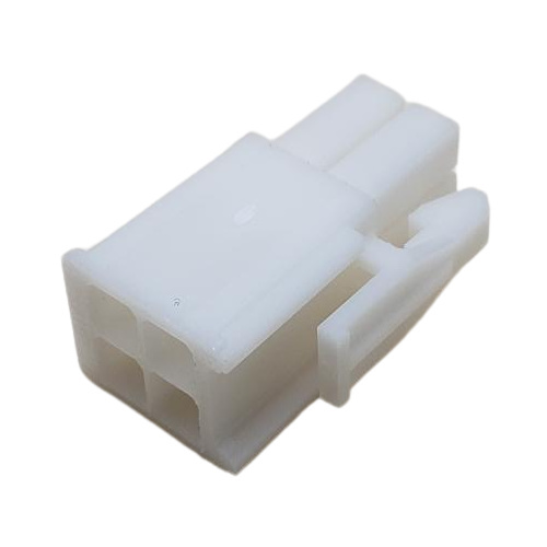 CONNECTOR PIN & SOCKET 4 POS PLUG HSG NATURAL