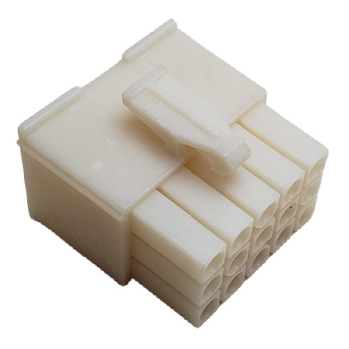 TE CONN 172171-1 CONNECTOR 15 POS PLUG HSG UNIV MATE-M-LOK NATURAL .163"P