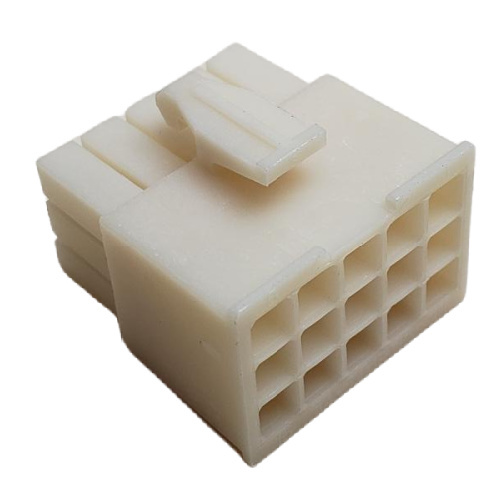 TE CONN 172171-1 CONNECTOR 15 POS PLUG HSG UNIV MATE-M-LOK NATURAL .163"P