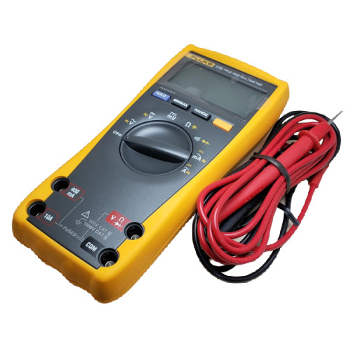FLUKE 175 ESFP DIGITAL MULTIMETER TRUE RMS AUTO/MANUAL RANGE 3.75" DIGIT