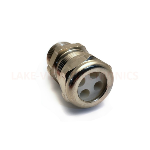 CONTA CLIP 18151.6 CORD GRIP NPT 3/4" NICKEL PLATED BRASS 4X6.5MM