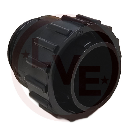 CONNECTOR 14 POS PLUG HOUSING CPC SIZE-17 CBL END PLUG BLACK