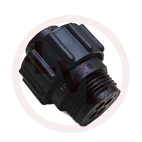 AMP 206060-1 CONNECTOR 4 POS PLUG HSG CPC SIZE 11 BLACK
