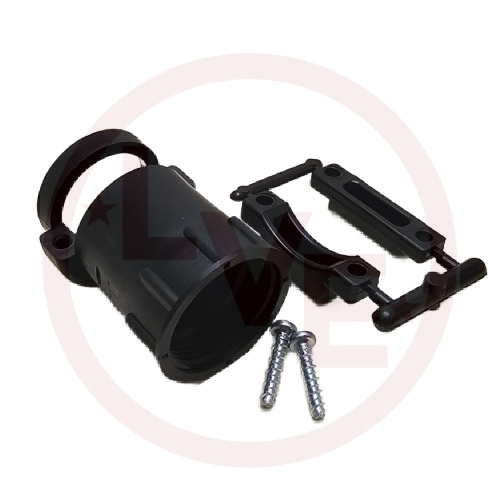AMP 206322-1 CONNECTOR 1 POS CABLE CLAMP CPC (CIRCULAR PLASTIC) SIZE 17 BLACK