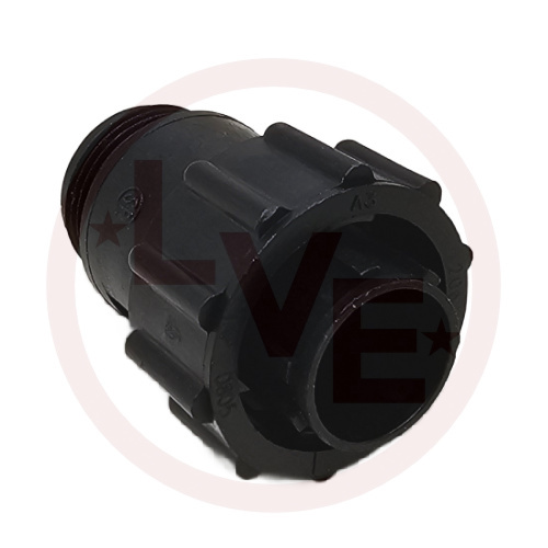 CONNECTOR PLUG HSG 4 POS CPC (CIRCULAR PLASTIC) SIZE 11 BLACK