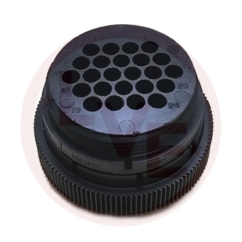 AMP 206837-1 CONNECTOR 24 POS PLUG HSG CPC (CIRCULAR PLASTIC) SIZE 23 BLACK