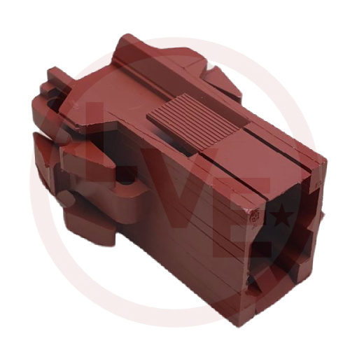 AMP 207016-1 CONNECTOR HEADER 4 POS RECEPTACLE .197"P BLACK METRIMATE
