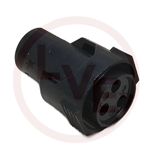 AMP 207845-1 CONNECTOR 2 POS PLUG HSG CPC (CIRCULAR PLASTIC) BLACK
