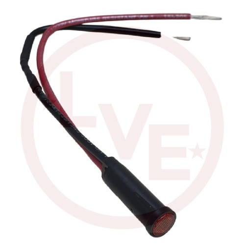 SOLICO 2112-1-20-20320 INDICATOR 14V AMBER LED 6" LEADS PNL LIGHT