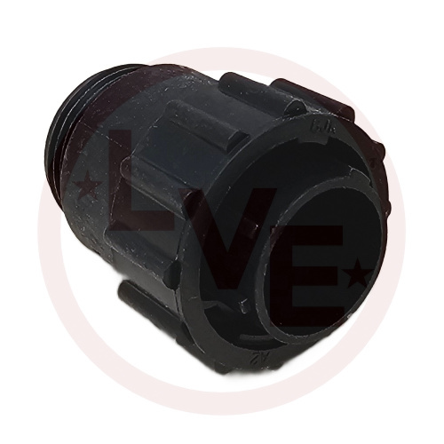 AMP 211400-1 CONNECTOR 7 POS PLUG HSG CPC (CIRCULAR PLASTIC) SIZE 13 BLACK