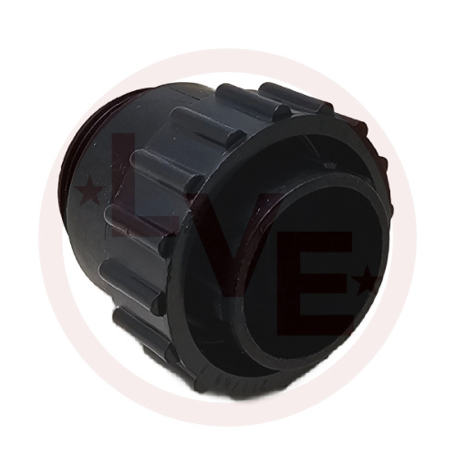 CONNECTOR 9 POS PLUG HSG CPC (CIRCULAR PLASTIC) SIZE 17 BLACK