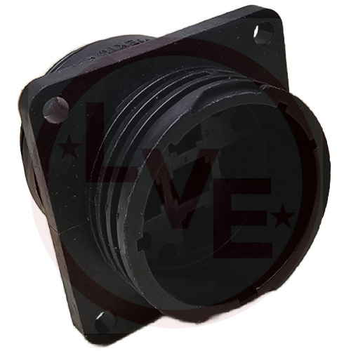 AMP 211825-1 CONNECTOR 13 POS RECEPTACLE HSG CPC (CIRCULAR PLASTIC) SIZE 23 BLACK