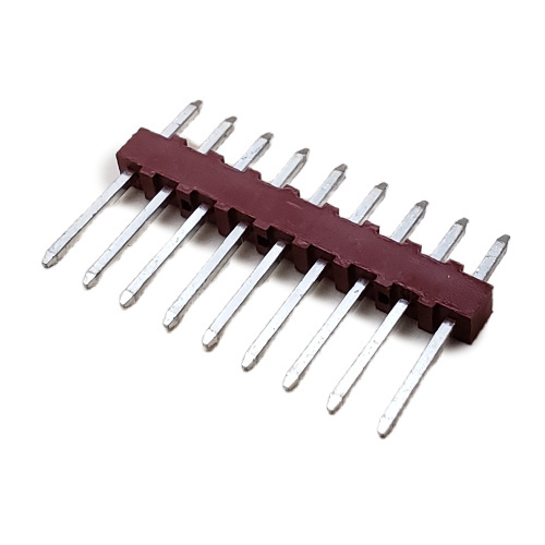 MOLEX 22-03-2091 CONNECTOR HEADER 9 POS VERTICAL SINGLE ROW .100P