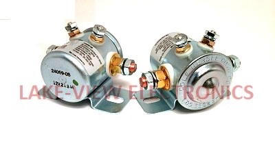 LITTELFUSE 24059-08 SOLENOID RELAY 12V 17.5 OHM CONT 4STUD INSUL SPST