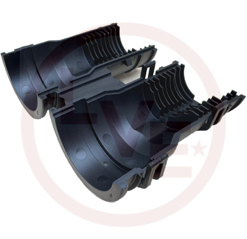 DEUTSCH 2428-010-2405 CONNECTOR SIZE 24 BACKSHELL STRAIGHT BLACK