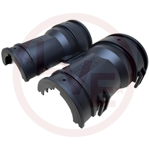 DEUTSCH 2428-010-2405 CONNECTOR SIZE 24 BACKSHELL STRAIGHT BLACK