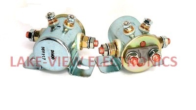 COLE HERSEE 24400 SOLENOID RELAY 36V 130 OHM CONT 6STUD INSUL SPDT