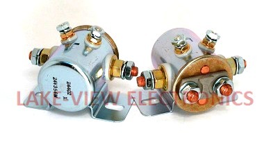 SOLENOID RELAY 24V 71 OHM CONT 6STUD INSUL DPST