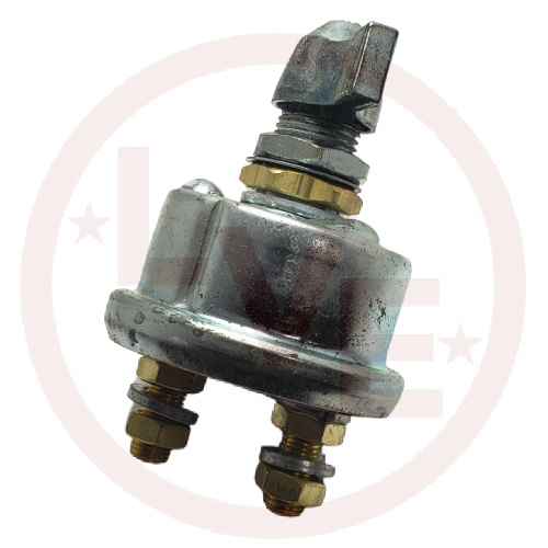 COLE HERSEE 2484-18 SWITCH SPST 36V 175A BATTERY DISCONNECT LEVER WITH O-RING SEALS