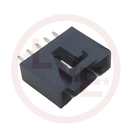 CONNECTOR HEADER  5 POS SHROUDED SINGLE ROW .1P VERTICAL