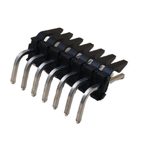 MOLEX 26-48-1076 CONNECTOR HEADER BREAKAWAY 7 POS RIGHT ANGLE .156P