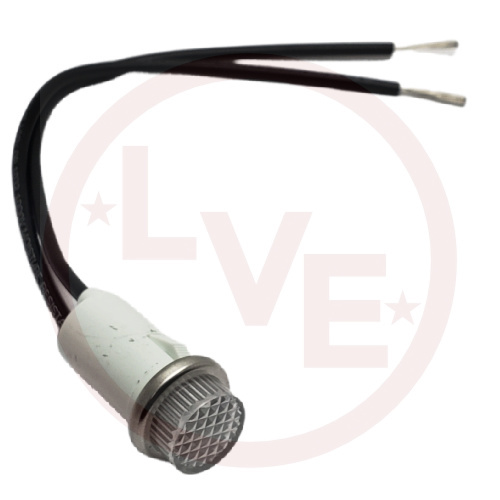 INDICATOR 125V WHITE NEON 6" WIRE LEADS