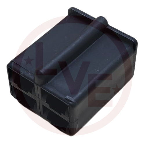 CONNECTOR 4 POS FEMALE 56 SERIES BLACK