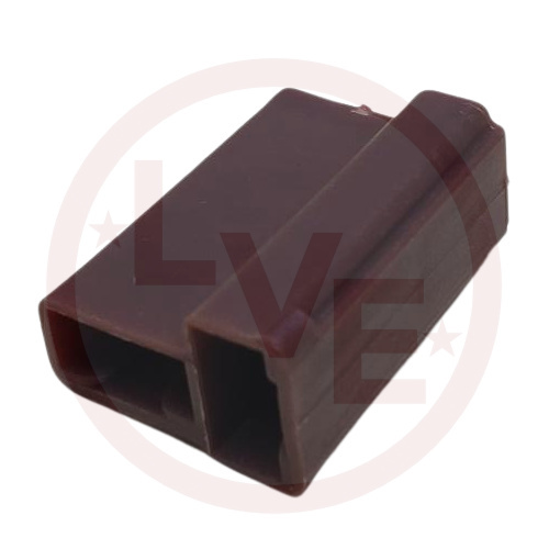 PACKARD 2965981 CONNECTOR 2 POS FEMALE 56 SERIES BROWN